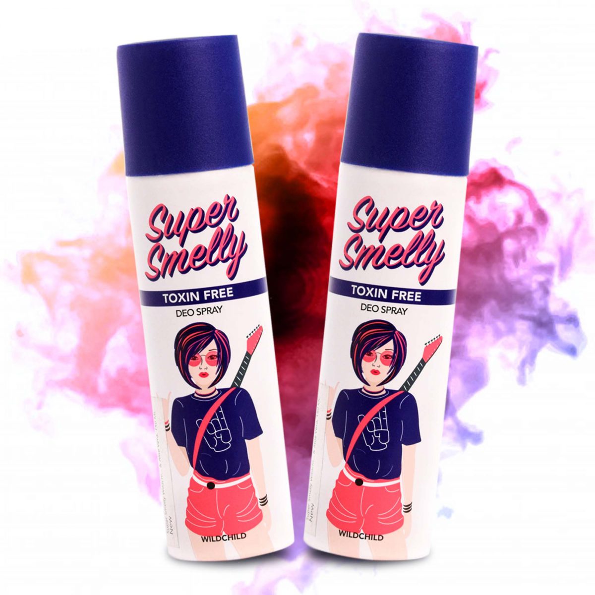 supersmelly Wild Child Deodorant Pack of 2 150ml | teen deo | deodorant combo pack | underarm deodorant for girls | underarm deodorant for womens | best deodorant for sweat | ladis deo | ladis deodorant best ladis deo in india | buy deodorant online india Buy Women's Deo Online | best natural women's deodorant | deodorant for girls | girls deodorant | teen deodorant | tween deo | tween deodorant | teenage deodorant | buy girls deo online