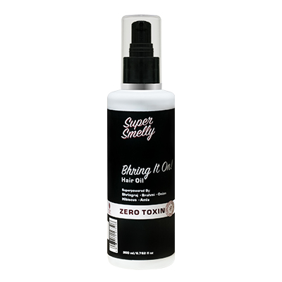 Supersmelly bhringraj hair oil | Super smelly hair oil for men | super smelly hair oil for women | bhringraj hair oil