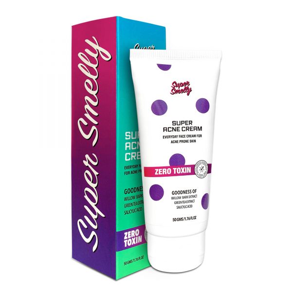 Supersmelly acne and pimple cream | acne cream for men | anti-acne cream | best cream to remove pimple marks fast | pimple cream for oily skin