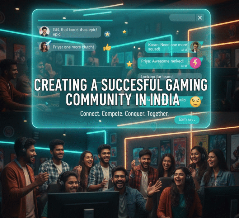 Creating a Successful Gaming Community in India